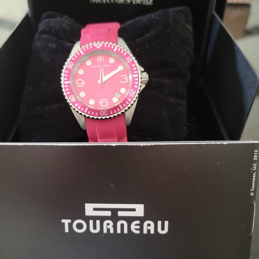 Ladies Mercedes Benz Tourneau Watch
